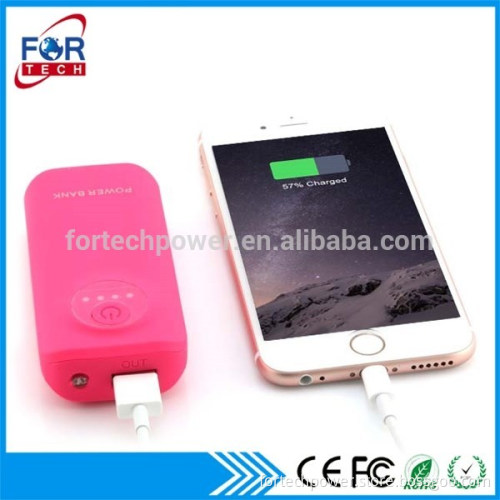 Shenzhen Tablet Charger Battery Power Bank PVC Logo Mobile Power Charger 6000mAh with Best Quality